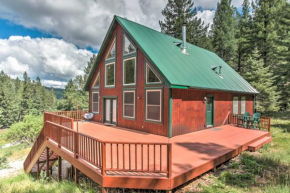 Rustic Cloudcroft Cabin on 10 Acres with Grill and Deck